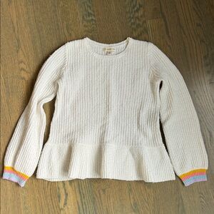 Tucker + Tate White Knit Sweater